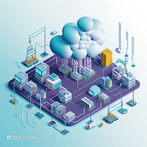工業物聯網設計圖的數字藝術 技術與服務的融合之美